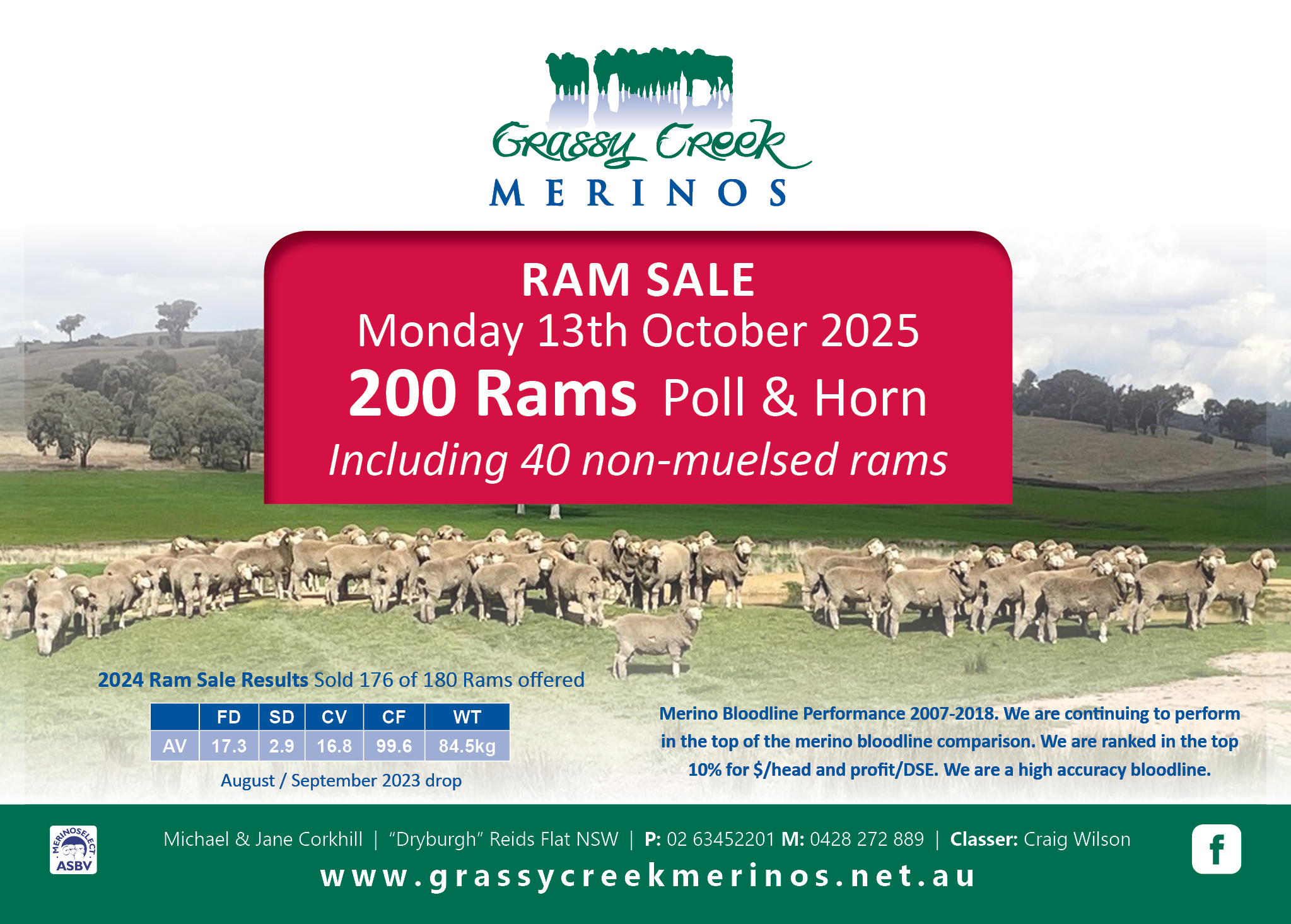 2025 Grassy Creek Sale Ad for website